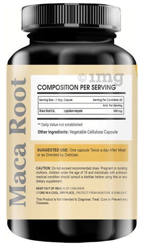 Mass Maca Root Extract Capsule image
