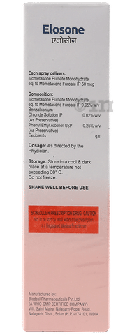 Elosone Nasal Spray image Elosone Nasal Spray image