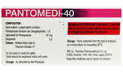 Pantomedi 40 Tablet image Pantomedi 40 Tablet image