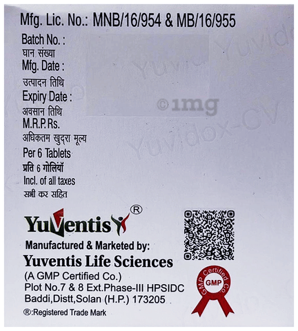 Yuvidox-CV Tablet image