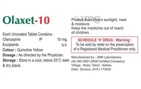 Olaxet 10 Tablet image