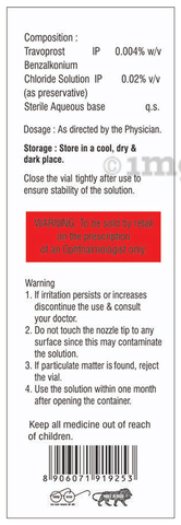 Travoprost Eye Drop