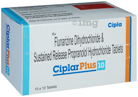 Ciplar Plus 10 Tablet SR image Ciplar Plus 10 Tablet SR image