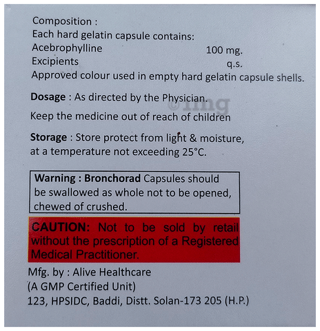 Bronchorad Capsule image Bronchorad Capsule image