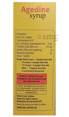 Agedine Syrup image