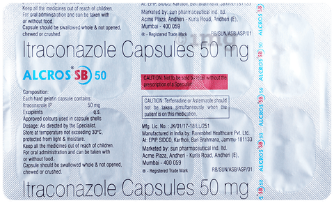 Alcros SB 50 Capsule image Alcros SB 50 Capsule image