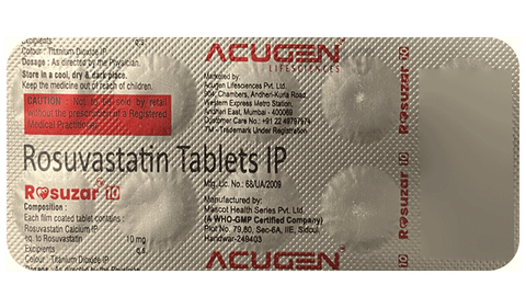 Rosuzar 10 Tablet image