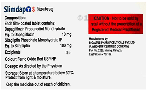 Slimdap S Tablet image