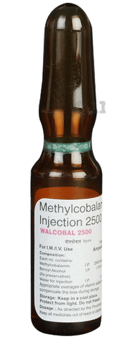 Walcobal 2500mcg Injection image