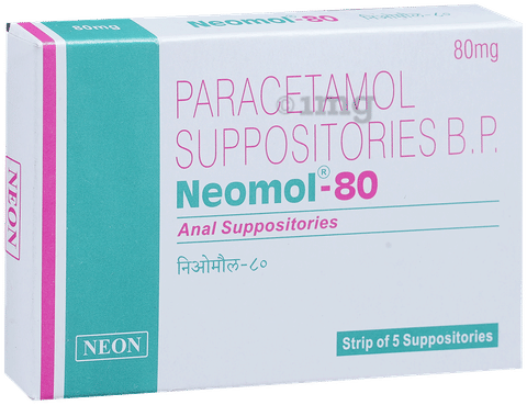 Neomol 80 Anal Suppository image