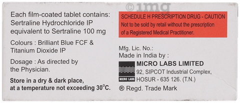 Zotral 100 Tablet image Zotral 100 Tablet image