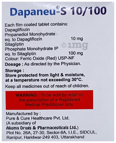 Dapaneu-S 10/100 Tablet