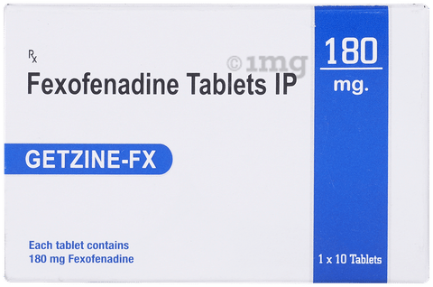 Getzine FX 180mg Tablet image