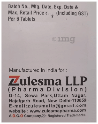 Oligold-CV 625 Tablet
