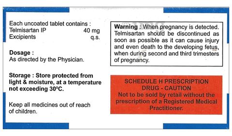 Physitel 40 Tablet image Physitel 40 Tablet image