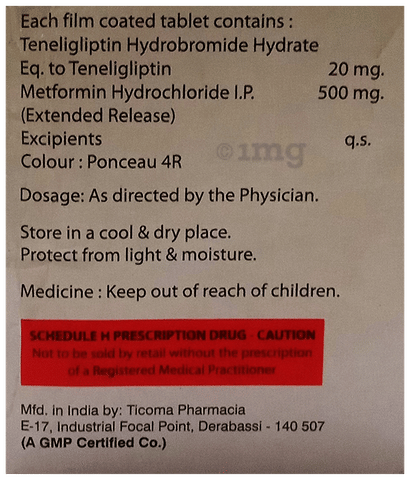 Tenigly-M Tablet ER image