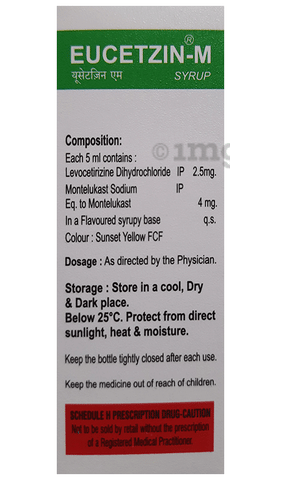 Eucetzin-M Syrup image