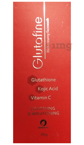 Glutafine Rich Creamy Face Wash | For Skin Lightening & Brightening