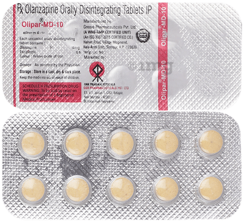 Olipar 10mg Tablet MD image Olipar 10mg Tablet MD image