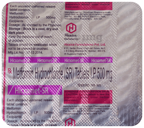 Hicxamet-SR Tablet