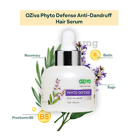 Oziva Phyto Cleanse Anti-Dandruff Hair Serum: Buy bottle of 50 ml Serum at  best price in India | 1mg