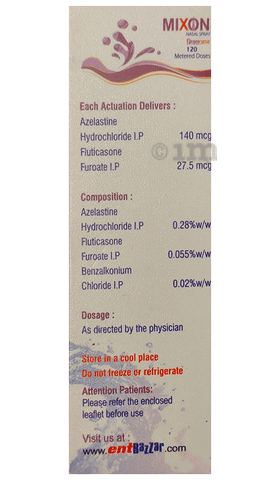 Mixon Nasal Spray image Mixon Nasal Spray image