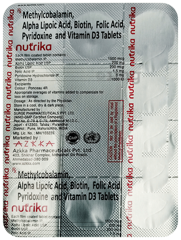 Nutrika Tablet image