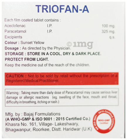 Triofan-A Tablet
