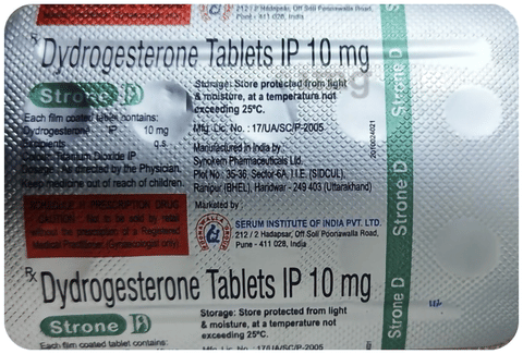 Strone D 10mg Tablet image Strone D 10mg Tablet image