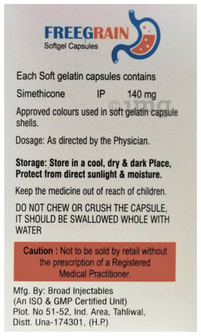 Freegrain Softgel Capsule image Freegrain Softgel Capsule image
