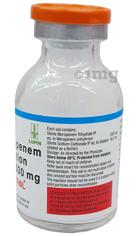 Merotrol 1g Injection image Merotrol 1g Injection image