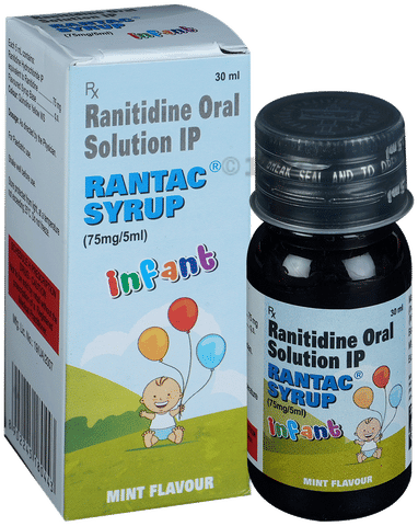 Rantac Infant Syrup Mint image Rantac Infant Syrup Mint image