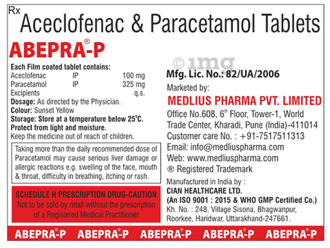 Abepra-P Tablet image
