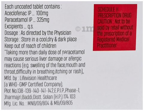 Acloven-P Tablet image
