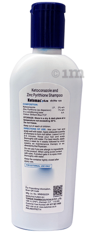 Ketomac Plus Anti-Dandruff Shampoo with Conditioner Paraben Free image Ketomac Plus Anti-Dandruff Shampoo with Conditioner Paraben Free image