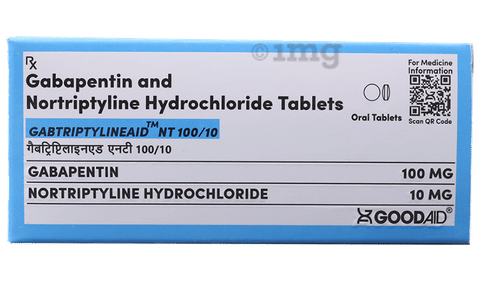 Gabtriptylineaid NT 100/10 Tablet image
