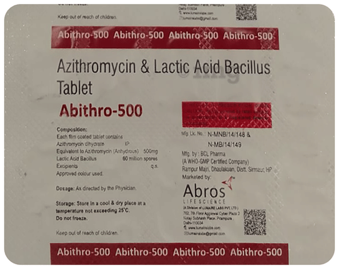 Abithro 500 Tablet image