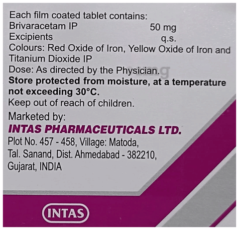 Brivazen 50 Tablet image