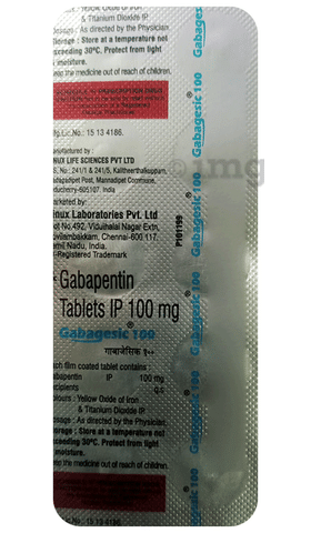 Gabagesic 100mg Tablet image