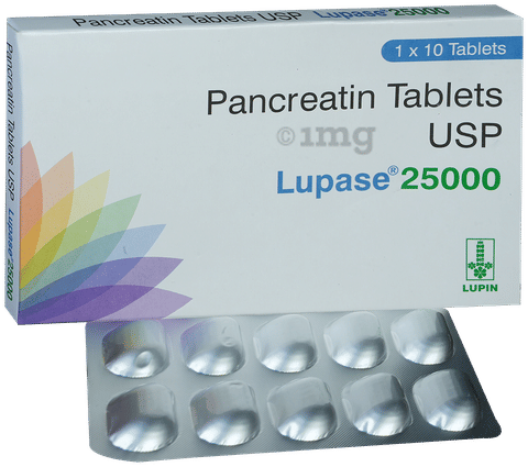 Lupase 25000 Tablet image