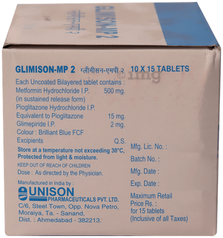 Glimison-MP 2 Tablet SR image