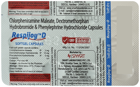 Respijoy D Softgel Capsule image Respijoy D Softgel Capsule image