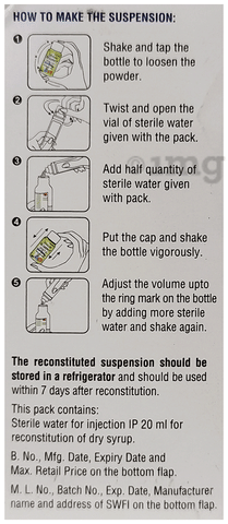 Zipod 50 Dry Syrup image Zipod 50 Dry Syrup image