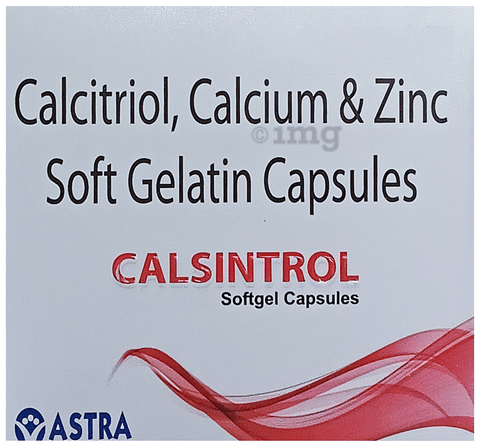 Calsintrol Softgel Capsule image Calsintrol Softgel Capsule image