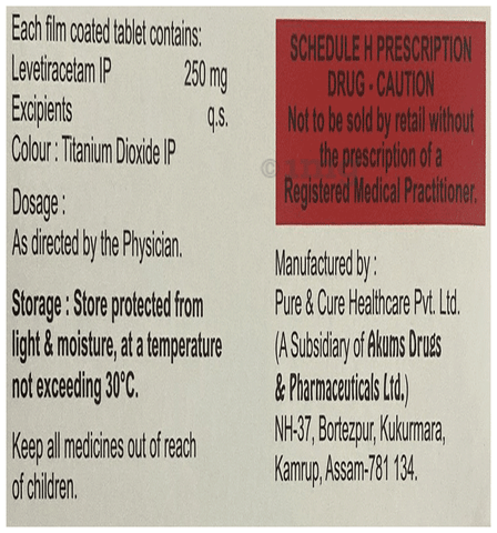 Leviflax 250 Tablet image