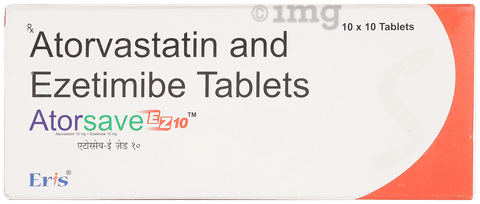 Atorsave EZ 10 Tablet image