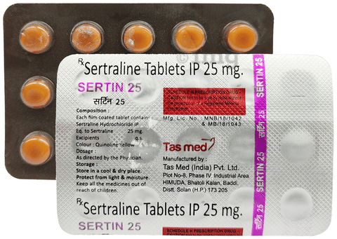 Sertin 25 Tablet image