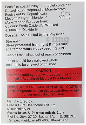 Jusdap-M 500 Tablet ER image