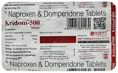 Kridom 500 Tablet image
