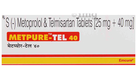 Metpure-Tel 40 Tablet MR image Metpure-Tel 40 Tablet MR image